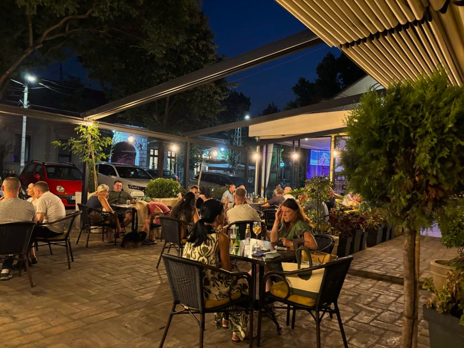 Bašta restorana Club 4